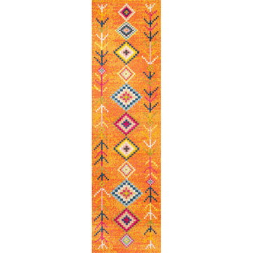 Tribal Love Geometric Area Rug